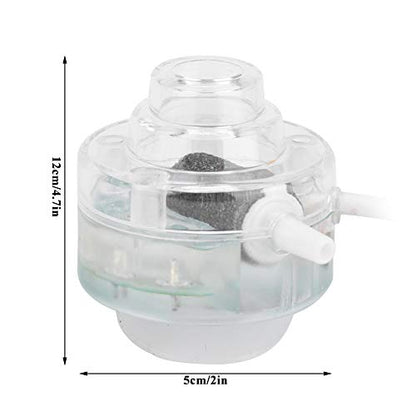 Colorful Gradient Even Air Output Underwater Bubble Fish Tank Light LED, Submersible Light, Waterproof for Fish Tank(U.S. regulations)