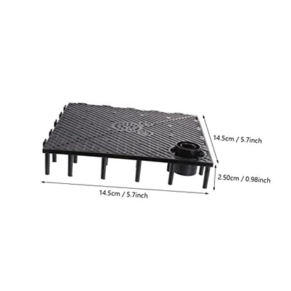 Toddmomy 5pcs Aquarium Isolation Board Supporting Feet for Enhanced Water Permeability for Breeding Betta and Other Fish Easy to Install Divider for Fish Tanks