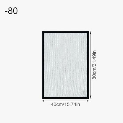 Secure Clip and Mounts Prevents Fish Escaping Easy Aquarium Cover Polyester Tanks Net Tanks Anti Jump Net - size: A