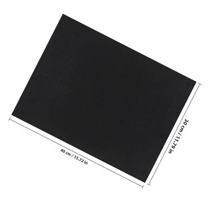 Toyvian Aquarium Bottom Pad Thickened Non-Slip Fish Tank Leveling Mat Shock-Absorbing Cushion Design for Stability and Protection Black