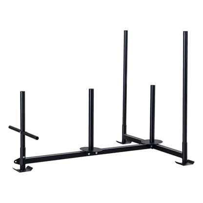 Weighted Power Sled for Speed and Strength Training - Push and Pull Prowler,300LB - style: A