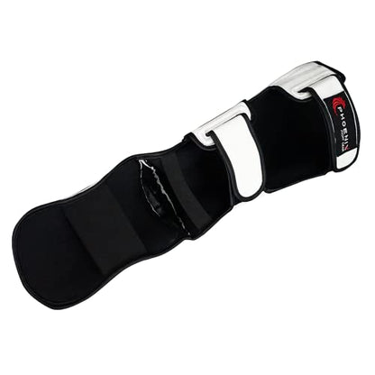 Flight Shin Guards, Extra Padding - color: White, size: XX-Large