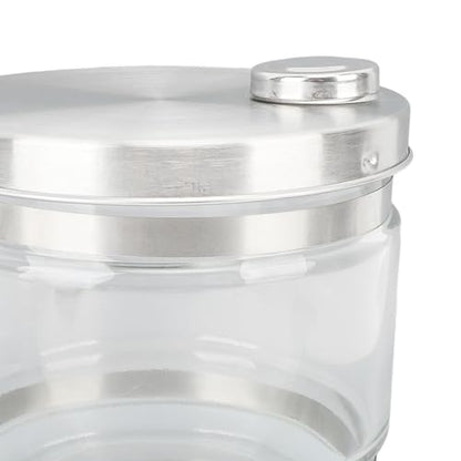 4L 1 Gallon Water Distiller Replacement Glass Carafe, Home Beauty Water Distiller Glass Jar Collection Bottle, Distilled Water Container for Majority