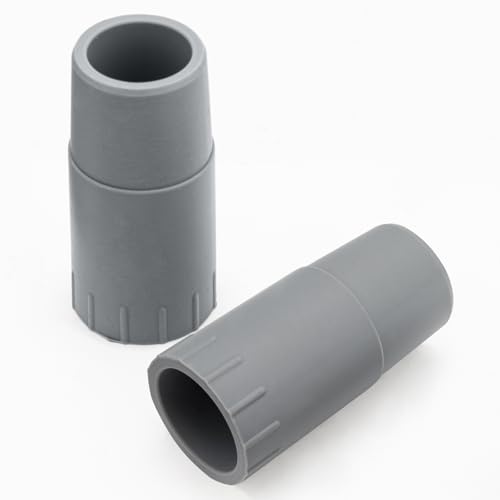 Aquarium Rubber Adapter Ribbed Hosing for Fluval 304/305/306/307/404/405/406/407, 2 Pack