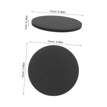 Shockproof Fish Tank Cushion Pad for Under Tank Vibration Dampening Easy Maintenance and Stable Support for Aquatic Micro Landscapes - size: 15.00X15.00X1.00CM