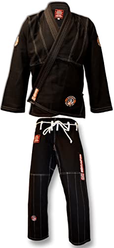 BRAND Brazilian Jiu Jitsu Kimonos - Black (A7)
