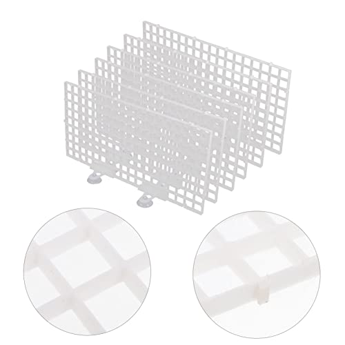 1set Fish Breeding Divider Aquarium Isolation Board Tank Separator Design for Mixed Breeding Aggressive Fish Separation Easy to Install and Expand