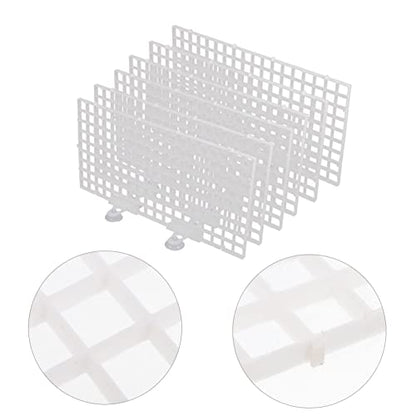1set Fish Breeding Divider Aquarium Isolation Board Tank Separator Design for Mixed Breeding Aggressive Fish Separation Easy to Install and Expand