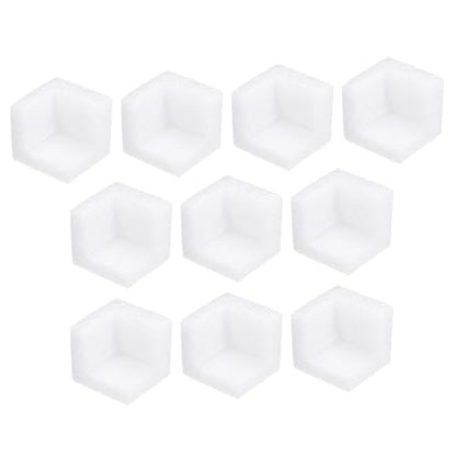 PATIKIL Foam Corner Protector 2.2x2.2x2.2 Inch Polyethylene Edges Guard for Moving Packing Pack of 30