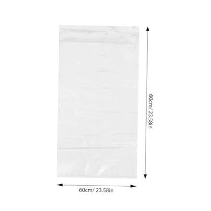 PRETYZOOM 50pcs Plastic Fish Bags for Live Fish Transport Leak-resistant Outdoor Shipping Bags Oxygen Containers for Aquatic Plants and Transport