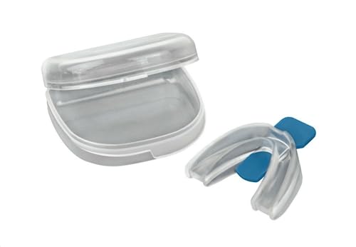 Boil & Bite Double Side Full Mouth Guard Boxing Gum Shield Sports Teeth Protector with Case