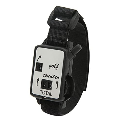 Swing Stroke Counter 4 Pack | Manual Score Keeper Watch for Players | Portable Wrist Monitor with Putting & Stroke Count | Lightweight Plastic Design