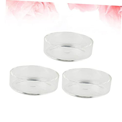 BESPORTBLE 3pcs Multipurpose Feeder Bowl Shrimp Food Dish for Aquarium Decorative and Safe for Pets