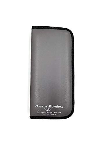 Oceans Wonders 5.5" Black Oxide DIY Coral Propagation Frag Kit Apex Gray Case