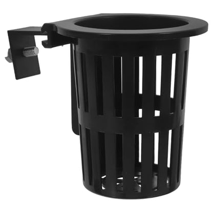 Kisangel 2Pcs Hydroponic Hanging Baskets, Small Wall Mounted Plant Nursery Pots for Healthy Root Growth Fish Tank Planter
