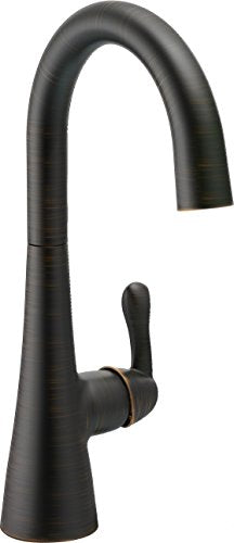 Delta Faucet 1953LF-RB Single Handle Bar/Prep Faucet, Venetian Bronze,12.31 x 2.19 x 5.38 inches