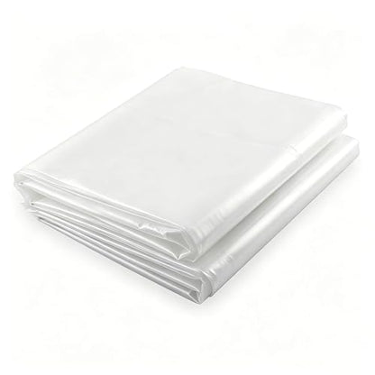 Large Plastic Bags 55 x 63 Inch Clear Storage Bags Great for Moistureproof, Dustproof, Luggage, Kids Bike, Blanket, Big Plush Toys, Home Appliances, Equipments and More (5 pack) - size: 55 x 63 in