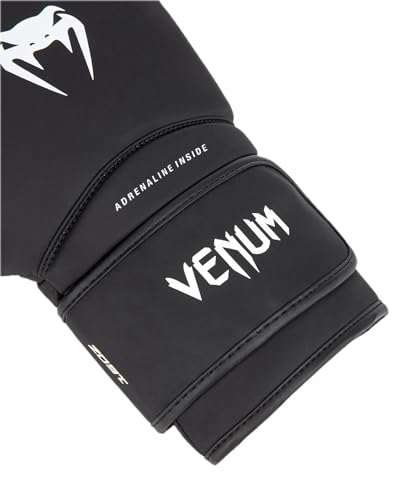Venum Contender Boxing Gloves - color: Black/White, size: 16-Ounce, style: Contender 1.5