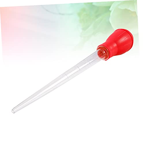 POPETPOP Aquarium Tools Pipette 50ml Manual Fish Tank Cleaner Red Practical Aquarium Waste Tool