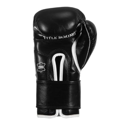 TITLE Boxing Old School Leather Sparring Gloves 2.0 - Boxing Gloves, Boxing Training Gloves, MMA Gloves, Oz Training Gloves, Kickboxing Gloves, Punching Bag Gloves, Sparring Gloves - size: 14 oz