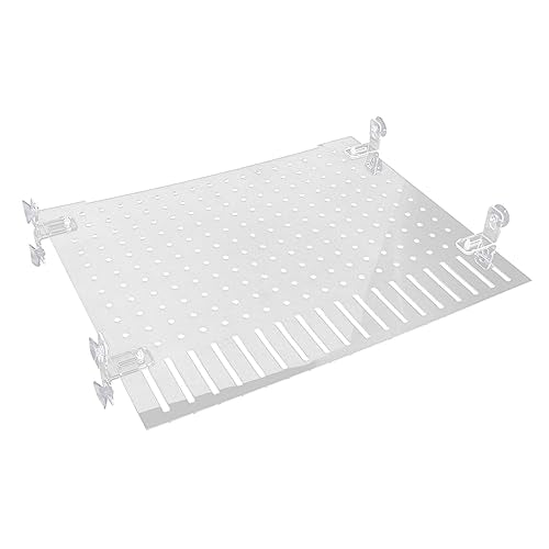 BESPORTBLE 2 Sets Suction Cup Aquarium Divider Acrylic Tank Board Easy Install/Remove