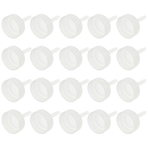 FOMIYES 20 Pcs Brine Shrimp Incubator Bottle Caps Aquarium Hatchery Kit for DIY Shrimp Egg Hatching