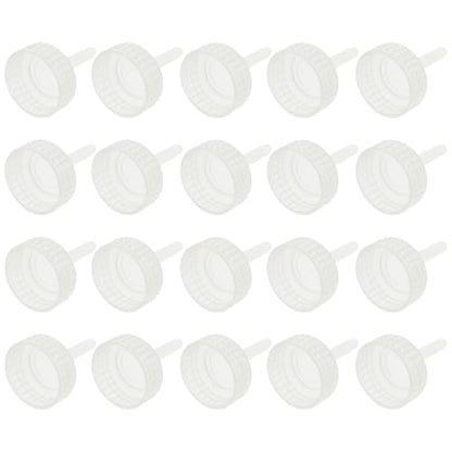 FOMIYES 20 Pcs Brine Shrimp Incubator Bottle Caps Aquarium Hatchery Kit for DIY Shrimp Egg Hatching