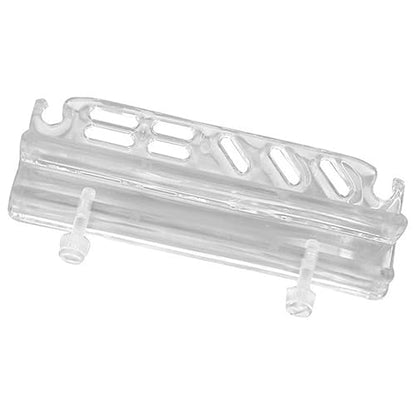 Totority Acrylic Aquarium Tool Holder Lightweight Wall-Mounted Storage Rack for Fish Tank Cleaning Tools and Plant Maintenance Compact Organizer Easy Installation and Removable Design
