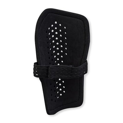 Mitre Unisex Soccer Shin Guards - color: Aircell Carbon Slip Black/Red, size: Large
