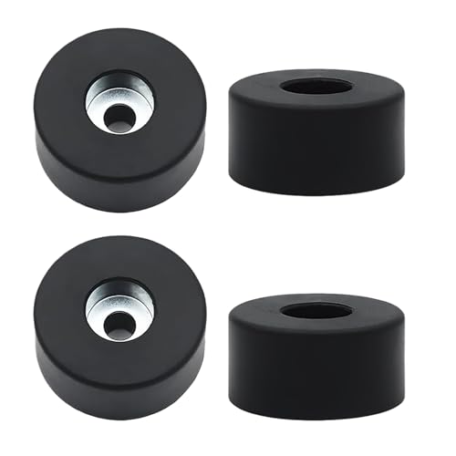4PCS 192310GS Anti Vibration Rubber Feet Pads Bumper for Air Compressors, Generators Pressure Washers –Isolation Mounts Compatible with Coleman Powermate 094-0026 Sanborn E106661, Husky Fini D091007