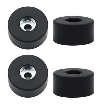 4PCS 192310GS Anti Vibration Rubber Feet Pads Bumper for Air Compressors, Generators Pressure Washers –Isolation Mounts Compatible with Coleman Powermate 094-0026 Sanborn E106661, Husky Fini D091007
