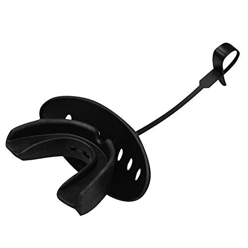 Champro Mouthguard with Lip Protector - color: Black, size: Youth