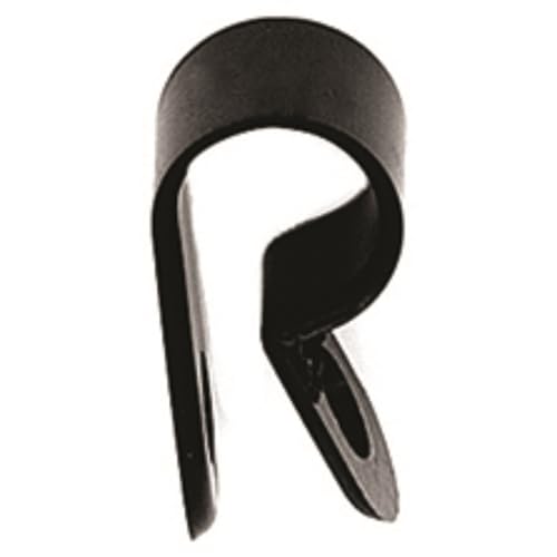 Clamp Black Nylon 3/8" x 5/16" (Pack of 4)