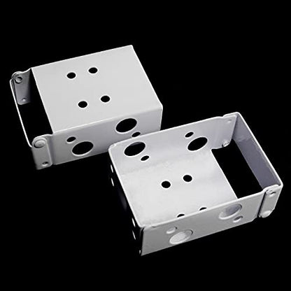 4PCS 2SETS Blind Installation Brackets Blind Brackets Low Profile Box Mounting Bracket Installation Bracket for Window Blinds