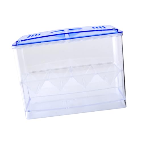 BESPORTBLE 1pc Self-Floating Fish Hatching Box Shaped Partition for Safe Fish Breeding Isolation Tank for Small Reproduction High Transparency and Air Circulation