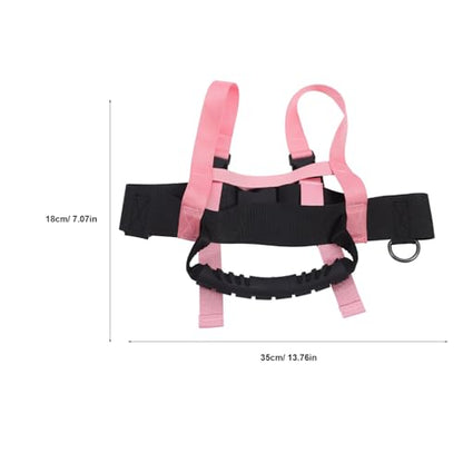 POPETPOP Wear Resistant Skiing Harness for Falling Traction Strap for Ski Training Material for Learning Balance and Speed Control