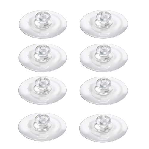 Nature Anywhere Replacement Suction Cups (8-Pack) - 2 Inch Diameter Heavy Duty Suction Cup for Window Bird Feeders Awesome for Shower, Kitchen Sink Caddy Suction Cup