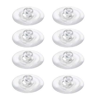 Nature Anywhere Replacement Suction Cups (8-Pack) - 2 Inch Diameter Heavy Duty Suction Cup for Window Bird Feeders Awesome for Shower, Kitchen Sink Caddy Suction Cup