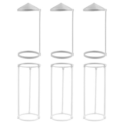 Uonlytech 6pcs Portable Plastic Humidifier Splash Guard for Rockery and Mist Maker, Replacement Water Splash Barrier for Fish Tanks, Fountains, and Pond Humidifiers