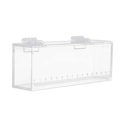 MagiDeal Fish Viewing Box, Fishing Hatching Incubator Acrylic Fish Egg Breeding Case Aquarium Fish Tank Isolation Box Isolation Breeder Box, S