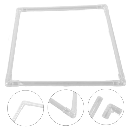 1Set Aquarium Floating Plant Ring Feeding Isolation Barrier for Freshwater Tanks Stable Floating Plant Holder Preventing Fish Disturbance Easy Integration with Aquarium Environment