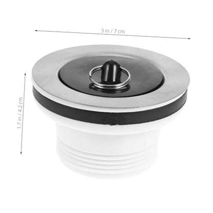 Angoily Drain Filter Bathroom Sink Fish Tank Sewage System Sink Strainer Splash Guard Easy Install Drain Filter