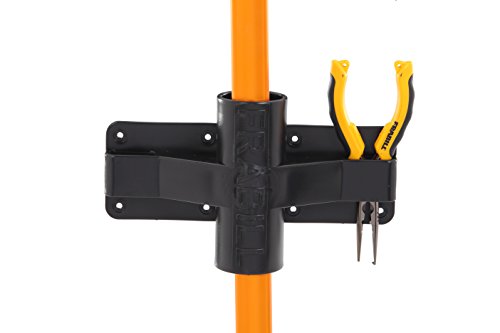 Frabill Net/Gaff Holder | Durable Fishing Net and Tools Holder | Easily Mounts on Boat Docks and Walls for Convenient Storage