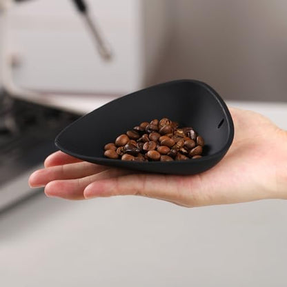 Bincoo Flexible Silicone Coffee Bean Dosing Cup, 2 Pack Weigh Boat Container, No Mess Pouring, Compatible as a Weighing Tray, Coffee Bar Espresso Accessories