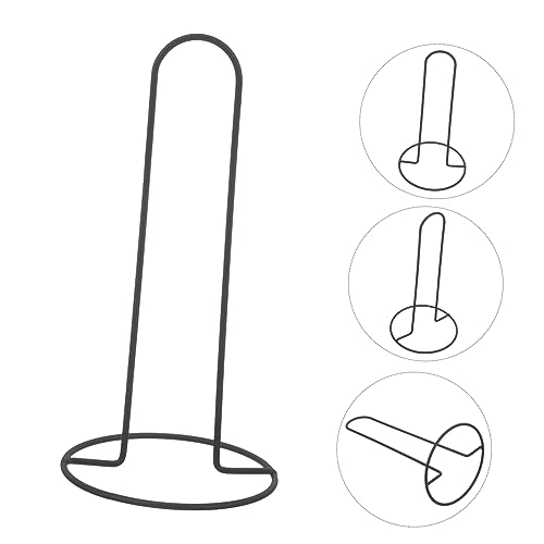 Football Marker Disc Tray Stand Handle for Training Grounds | Iron Build, Black Finish, Portable Form, Fits Logo Discs and Base Plates