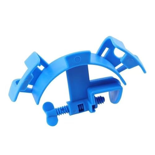 Adjustable Aquarium Hose Holder Clip for Fish Tank Pipe - Secure 20mm Water Tube Clamp Fits 12mm Glass Thickness for Stable Water Changing