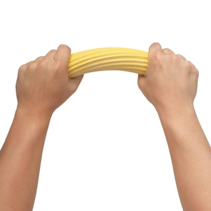 Cando 10-1511 Yellow Twist-n-Bend Hand Exerciser, X-Light Resistance - style: 2) X-Soft