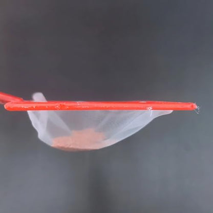 3-piece Sets Aquarium Fish Net Mini Baby Bumper Shrimp Net Small Fish Fine Net Suitable for All Fish (Random Color)