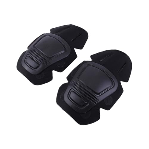 Tactical Protective G3 Combat 2 Elbow Pads and 2 Knee Pads for Hunting Clothing/Pants - color: black