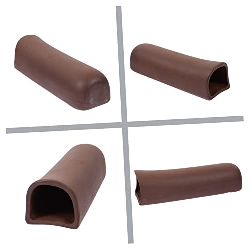 GALPADA Aquarium Shrimp Shelter Ceramic Breeding Tube Fish Habitat Hollowed Tunnel Shape for Fish to Hide Rest Play Odorless Durable for Fresh Salt Water Decor